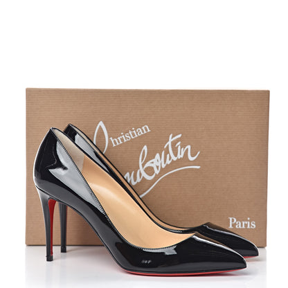 Christian Louboutin Patent Pigalle Follies 85 Pumps 38.5 Black 8 of 8
