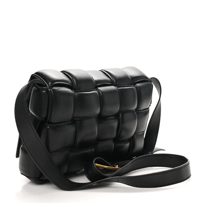 Bottega Veneta Nappa Maxi Intreccio Padded Cassette Crossbody Bag Black 3 of 9