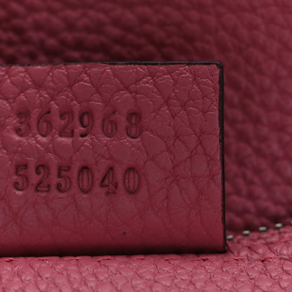 Gucci Soft Grained Calfskin Large Jackie Hobo Glossy Pink 7 of 12
