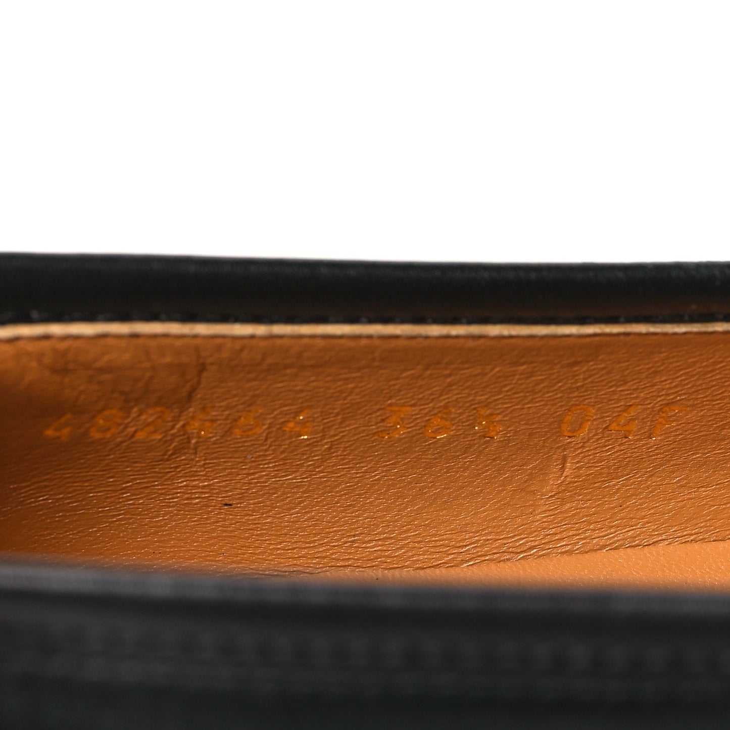Calfskin Womens Jordaan Loafers 36.5 Black