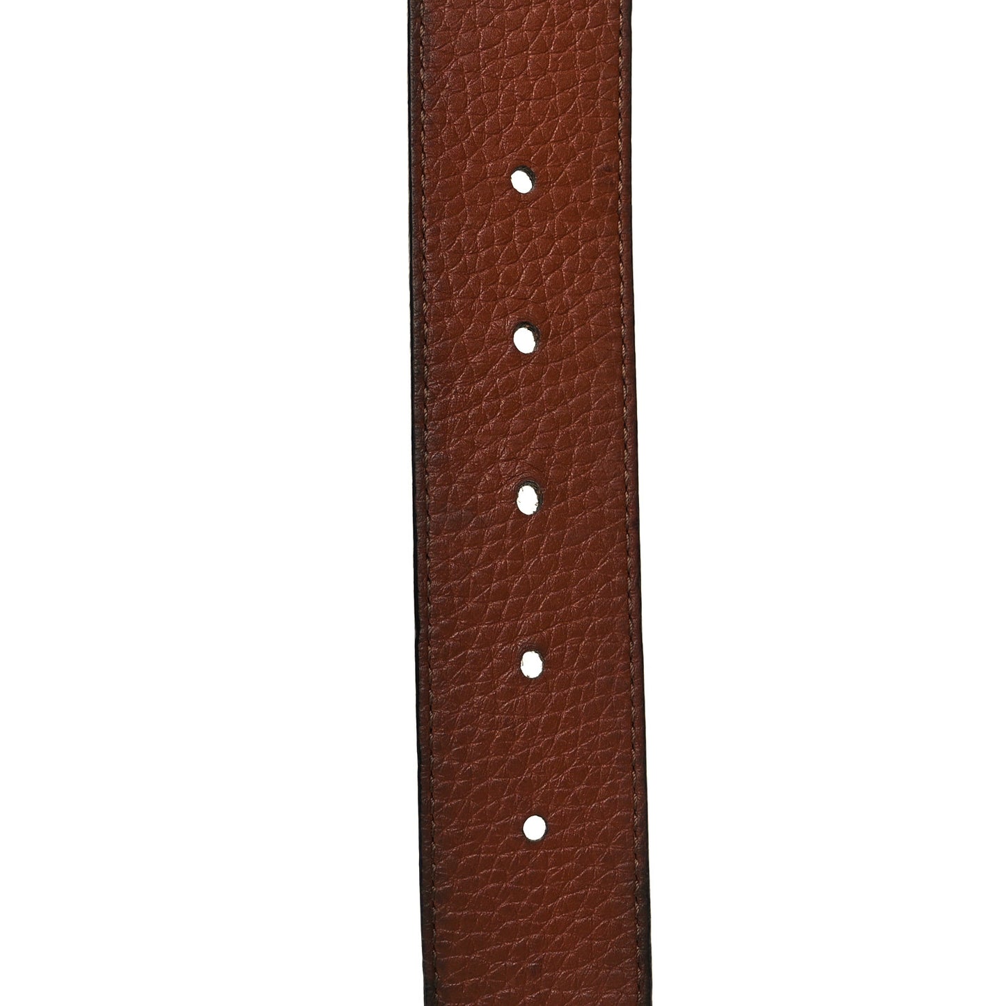 Taurillon Calfskin 30mm LV Initiales Reversible Belt 95 38 Black