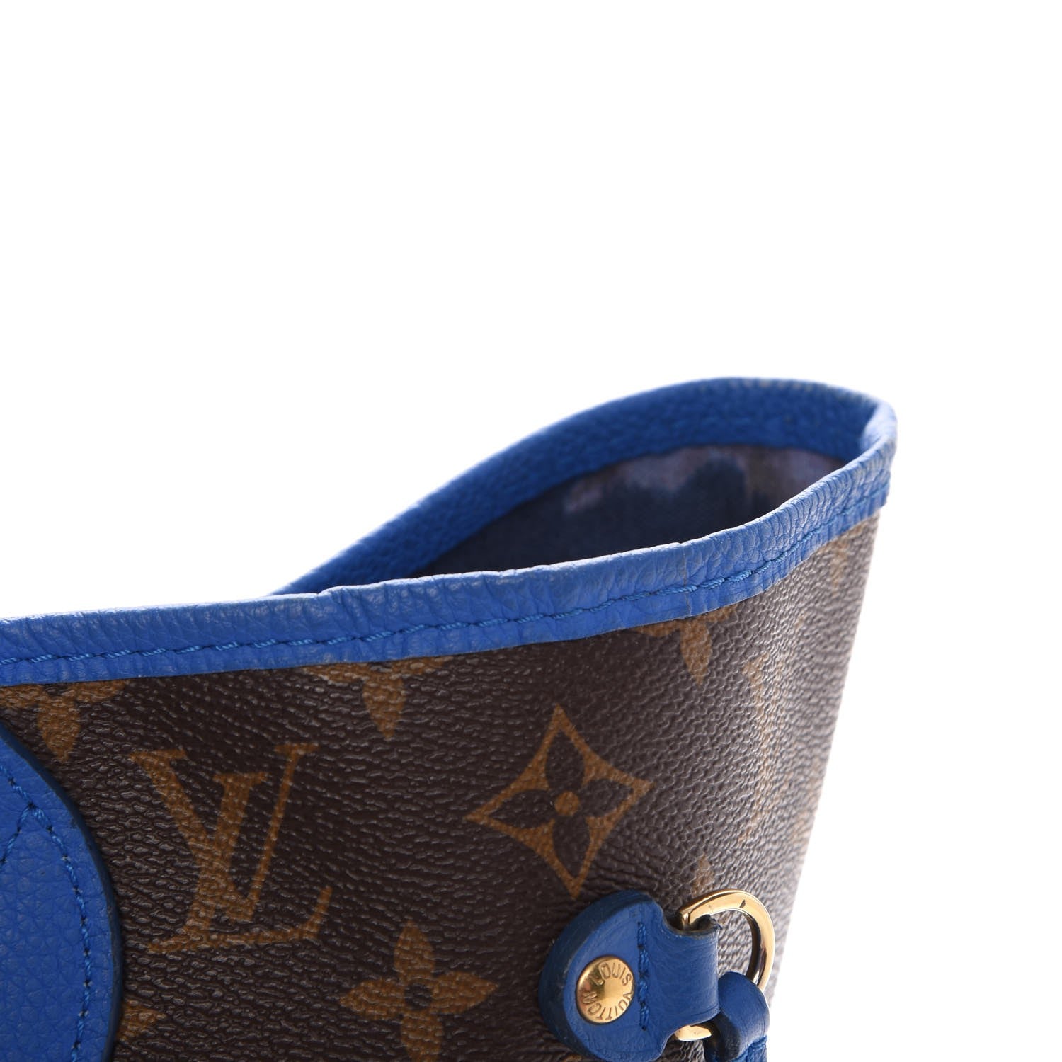 Louis Vuitton Monogram Articles de Voyage Ikat Neverfull MM Grand Blue 16 of 24
