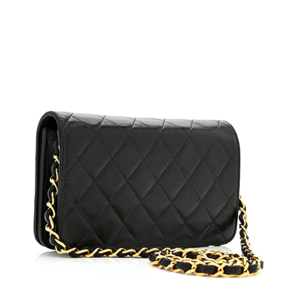 Chanel Lambskin Quilted Small Single Flap Black 3 of 12