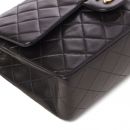 Chanel Lambskin Quilted Medium Double Flap Black 5 of 9