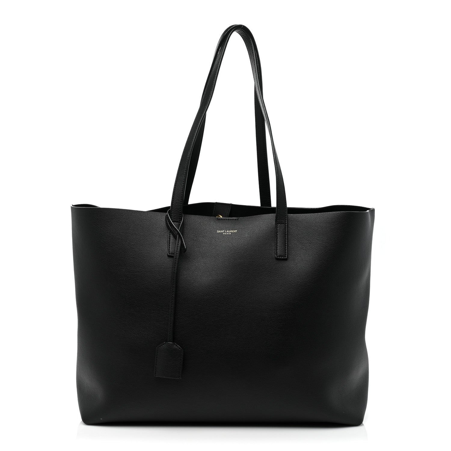 Saint Laurent Calfskin Large Shopping Tote Black 1 of 11