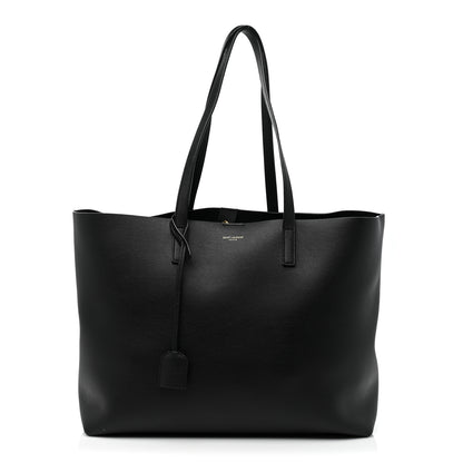 Saint Laurent Calfskin Large Shopping Tote Black 1 of 11