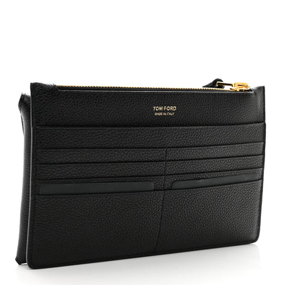 Tom Ford Calfskin Large Padlock Multifunction Wallet Black 3 of 8