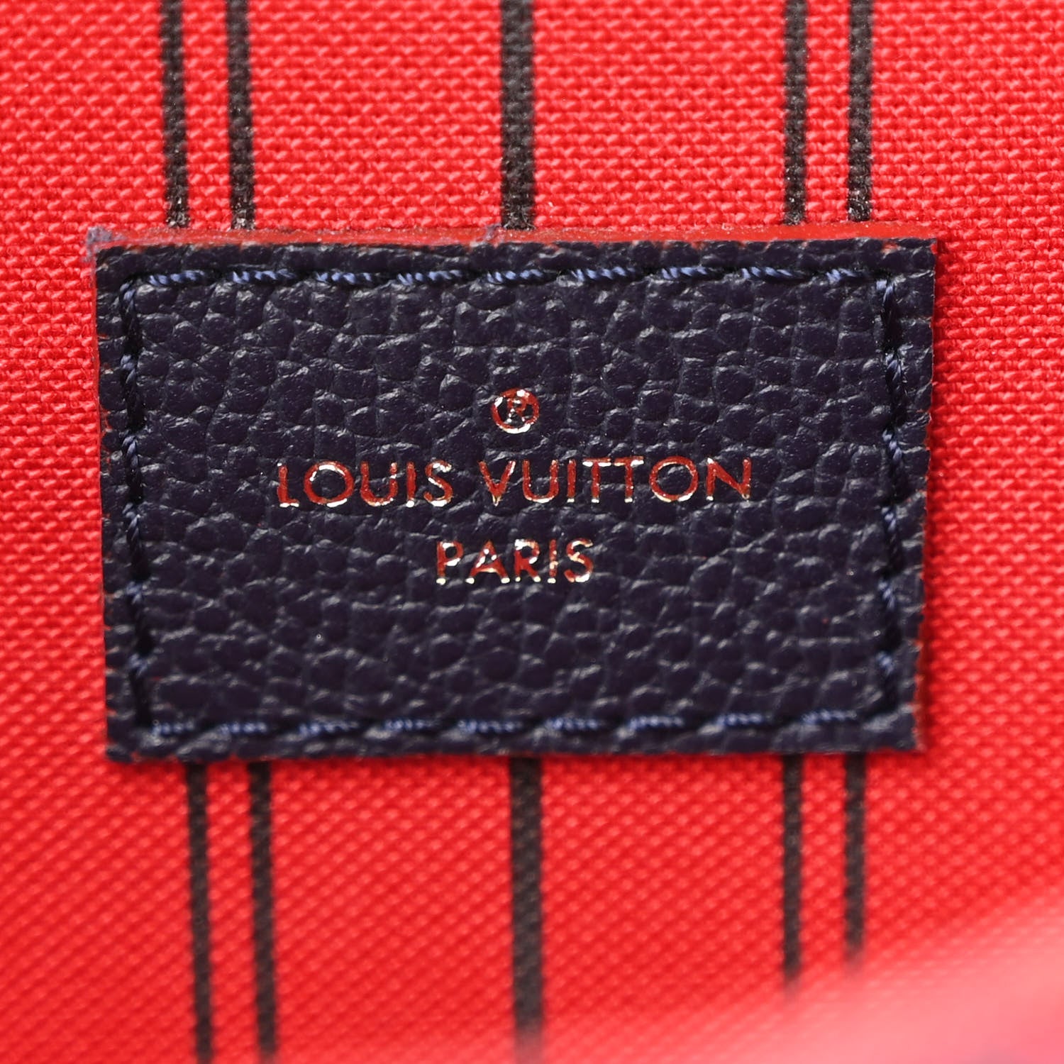 Louis Vuitton Empreinte Pochette Metis Marine Rouge 7 of 11