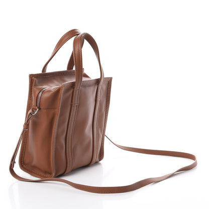 Balenciaga Agneau XS Bazar Shopper Tote Marron Fauve 2 of 8