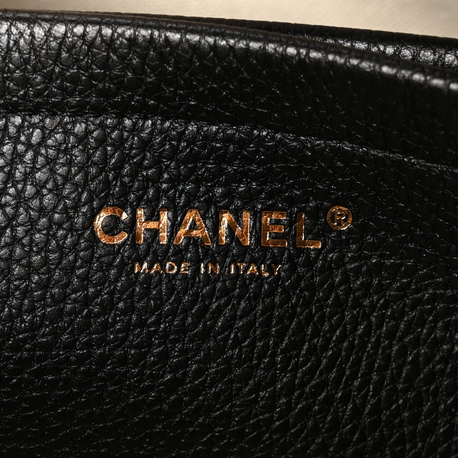 Chanel Grained Calfskin Stitched Urban Essentials Small Shopping Bag Black 6 of 11