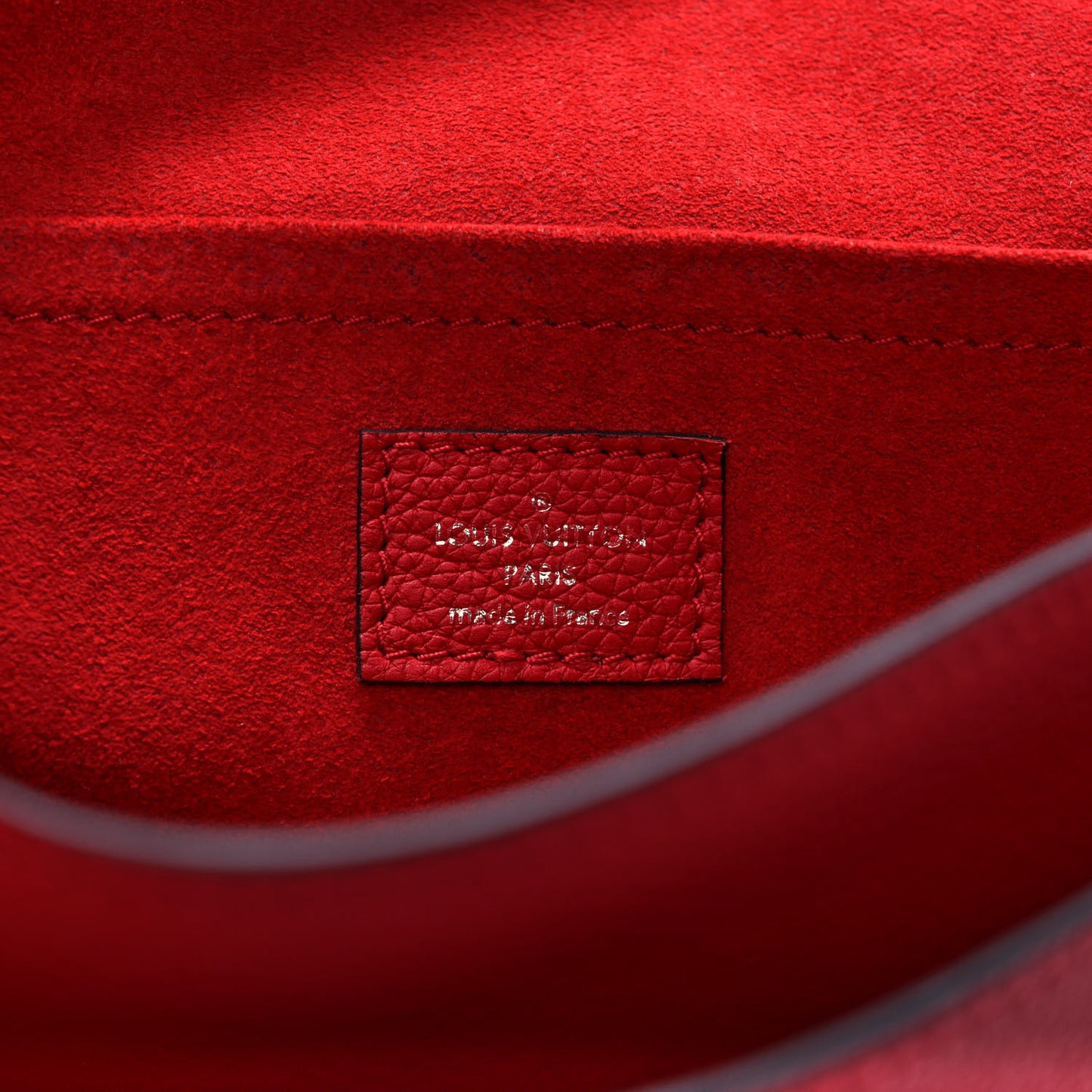 Soft Calfskin Mylockme Chain Bag BB Rubis
