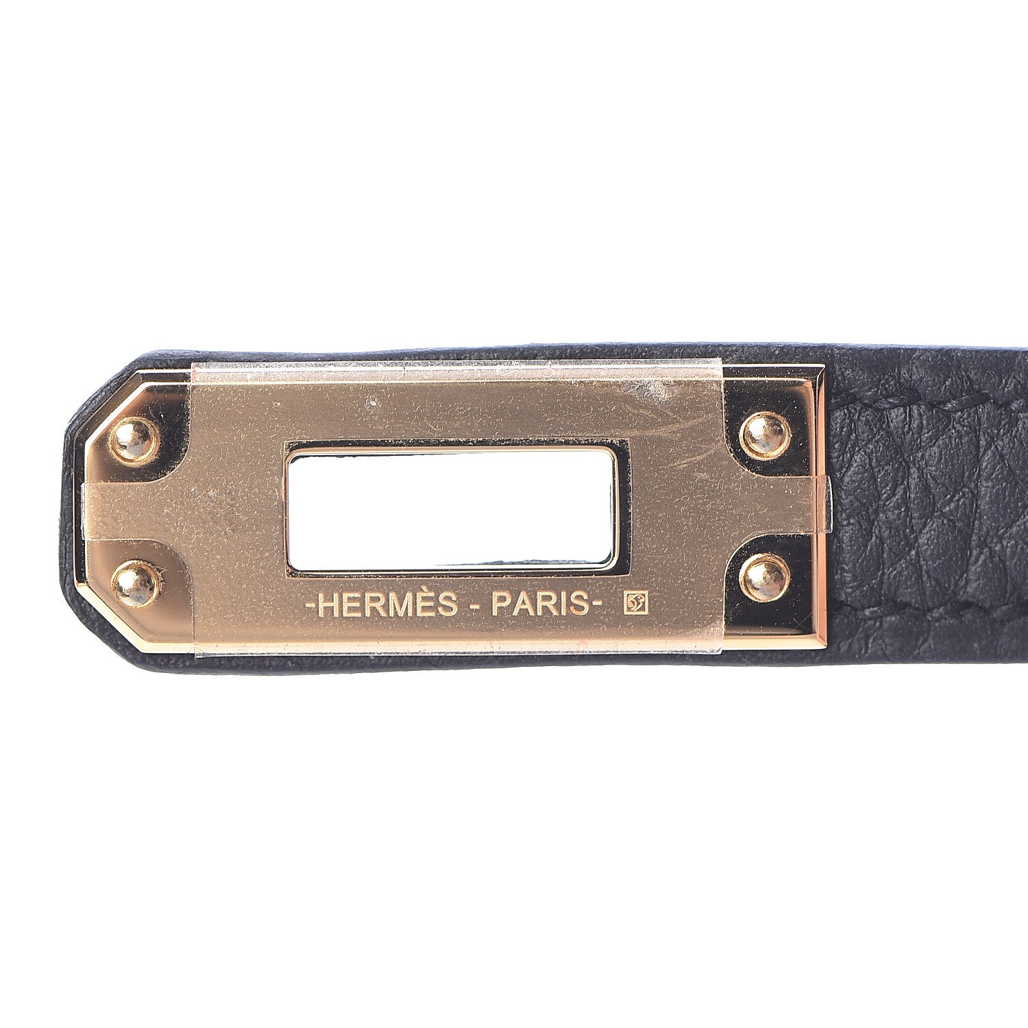 Hermes Togo Kelly Retourne 25 Black 33 of 40