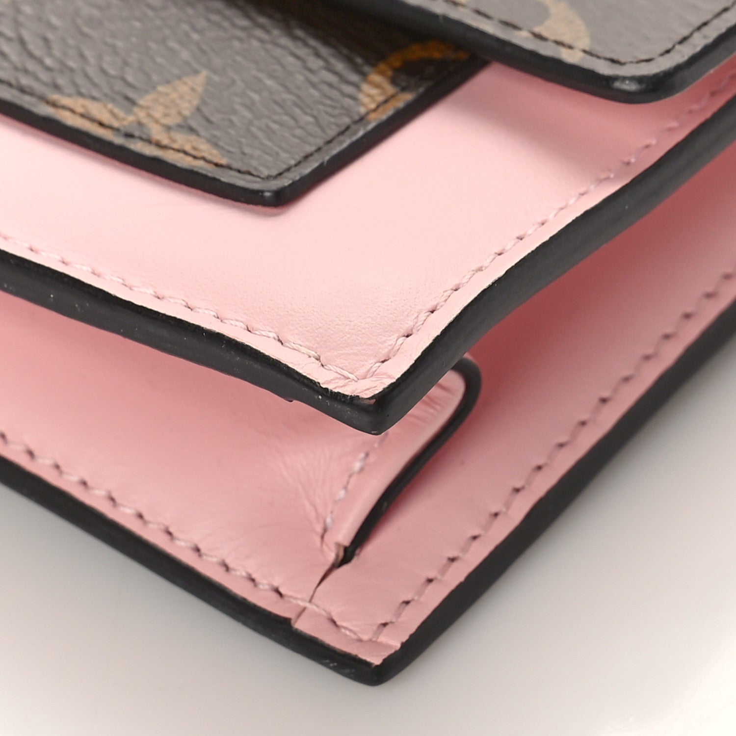 Louis Vuitton Monogram Flore Chain Wallet Rose Ballerine 8 of 8