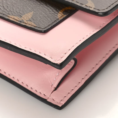 Louis Vuitton Monogram Flore Chain Wallet Rose Ballerine 8 of 8