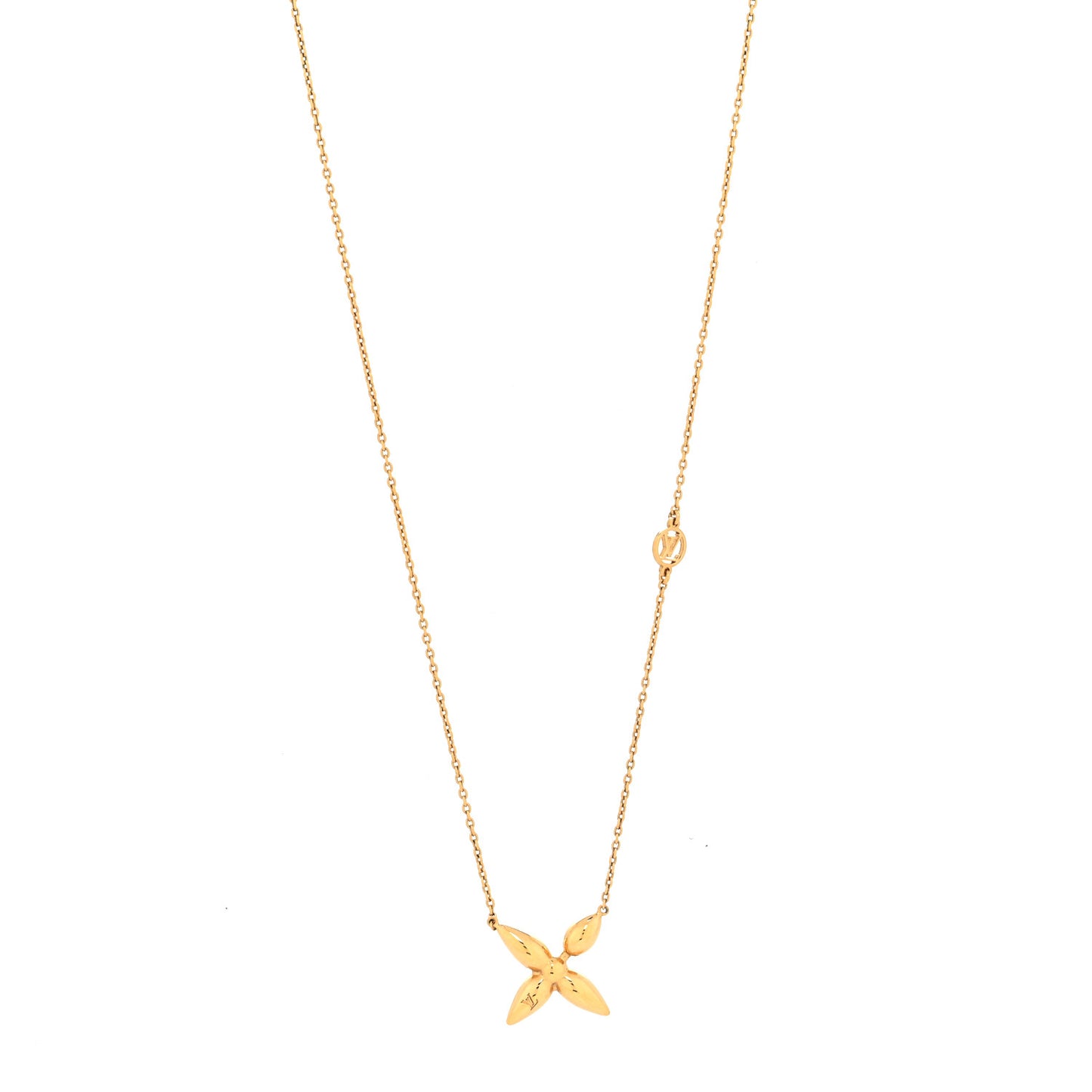 Metal Louisette Necklace Gold
