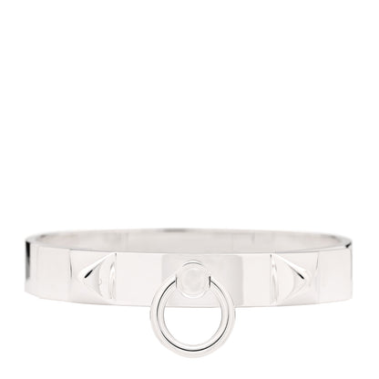 Hermes Sterling Silver PM Collier De Chien Bracelet SH 1 of 3