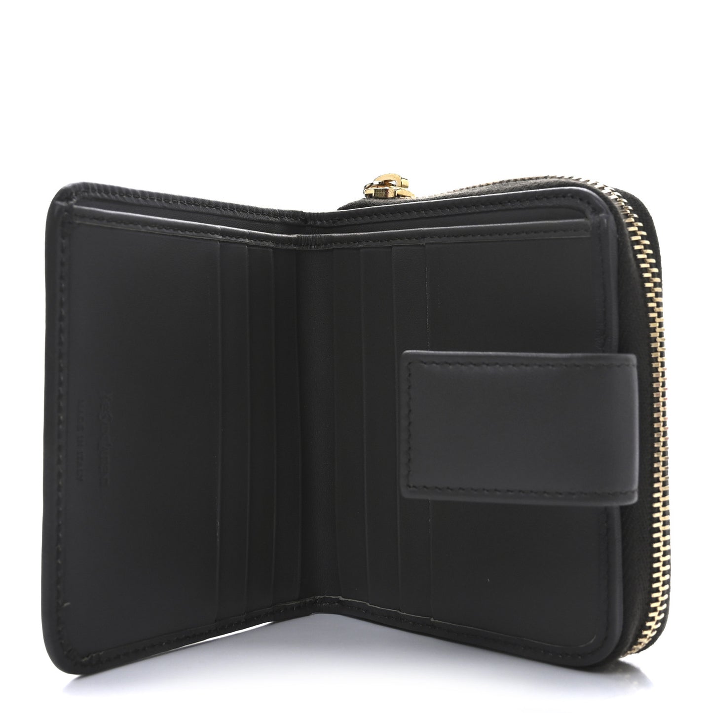 Lambskin Belle de Jour Zip Around French Wallet Earth