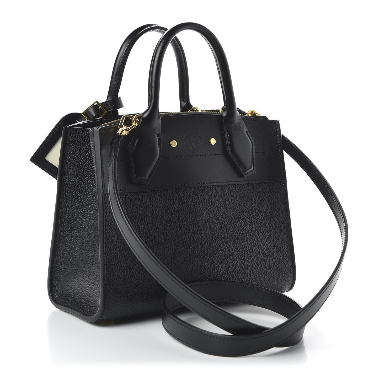 Calfskin City Steamer Mini Black
