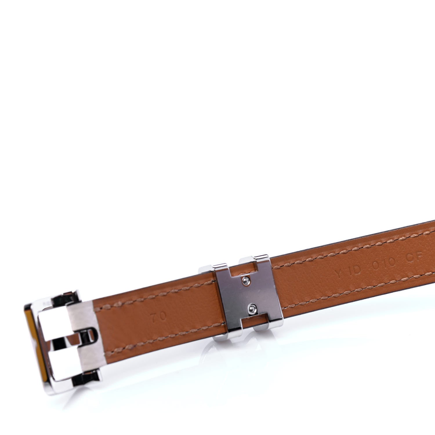 Hermes Epsom 15mm Pop H Belt 70 Craie 4 of 4