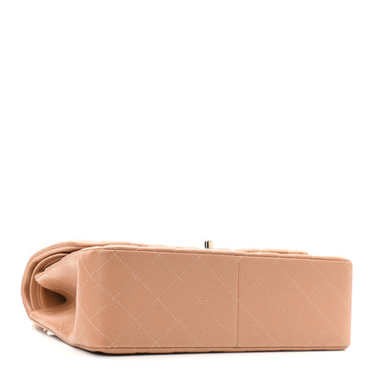 Chanel Caviar Quilted Jumbo Double Flap Beige 4 of 11