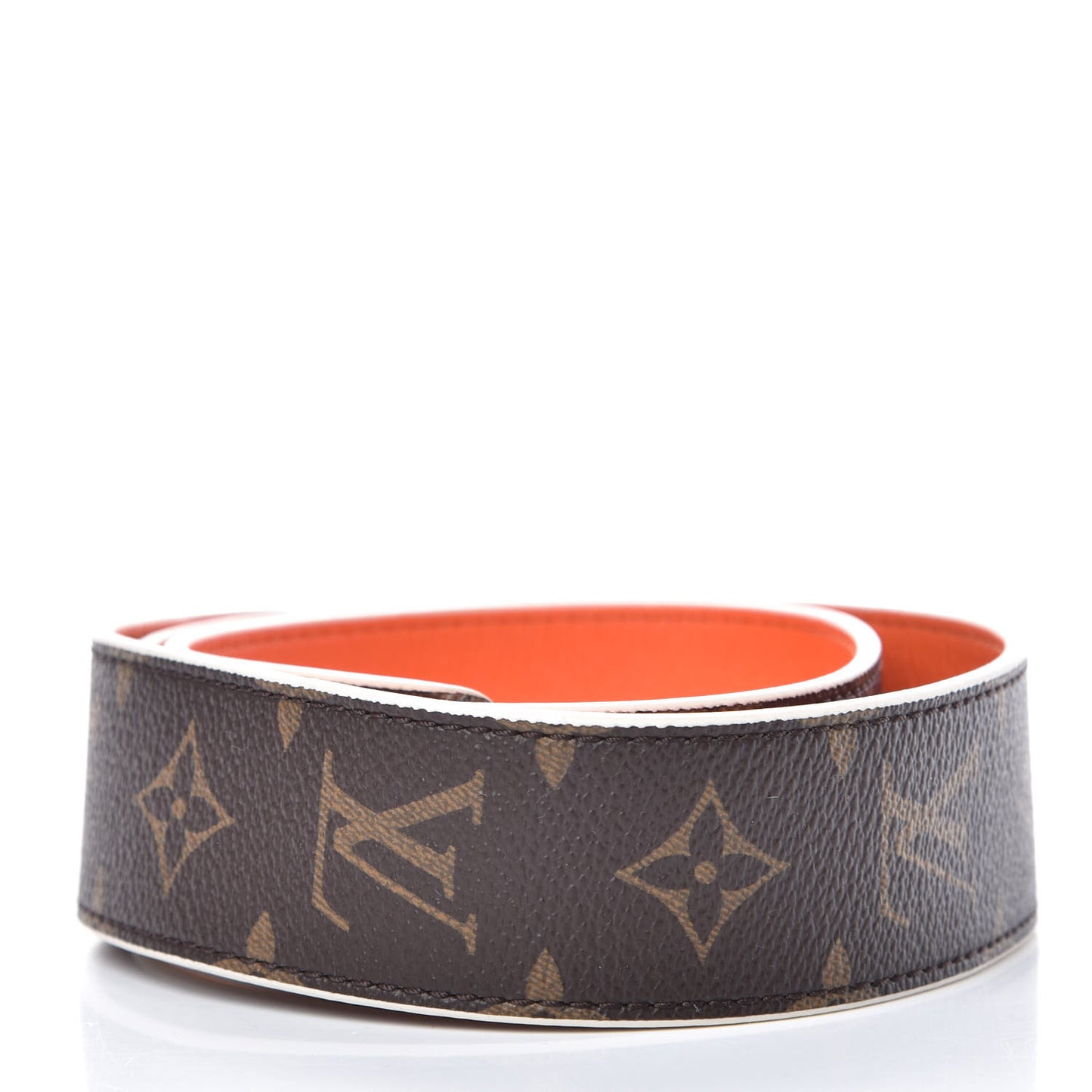Monogram Bandouliere Shoulder Strap Orange