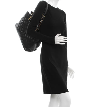 Chanel Caviar Quilted Grand Shopping Tote GST Black 2 of 13