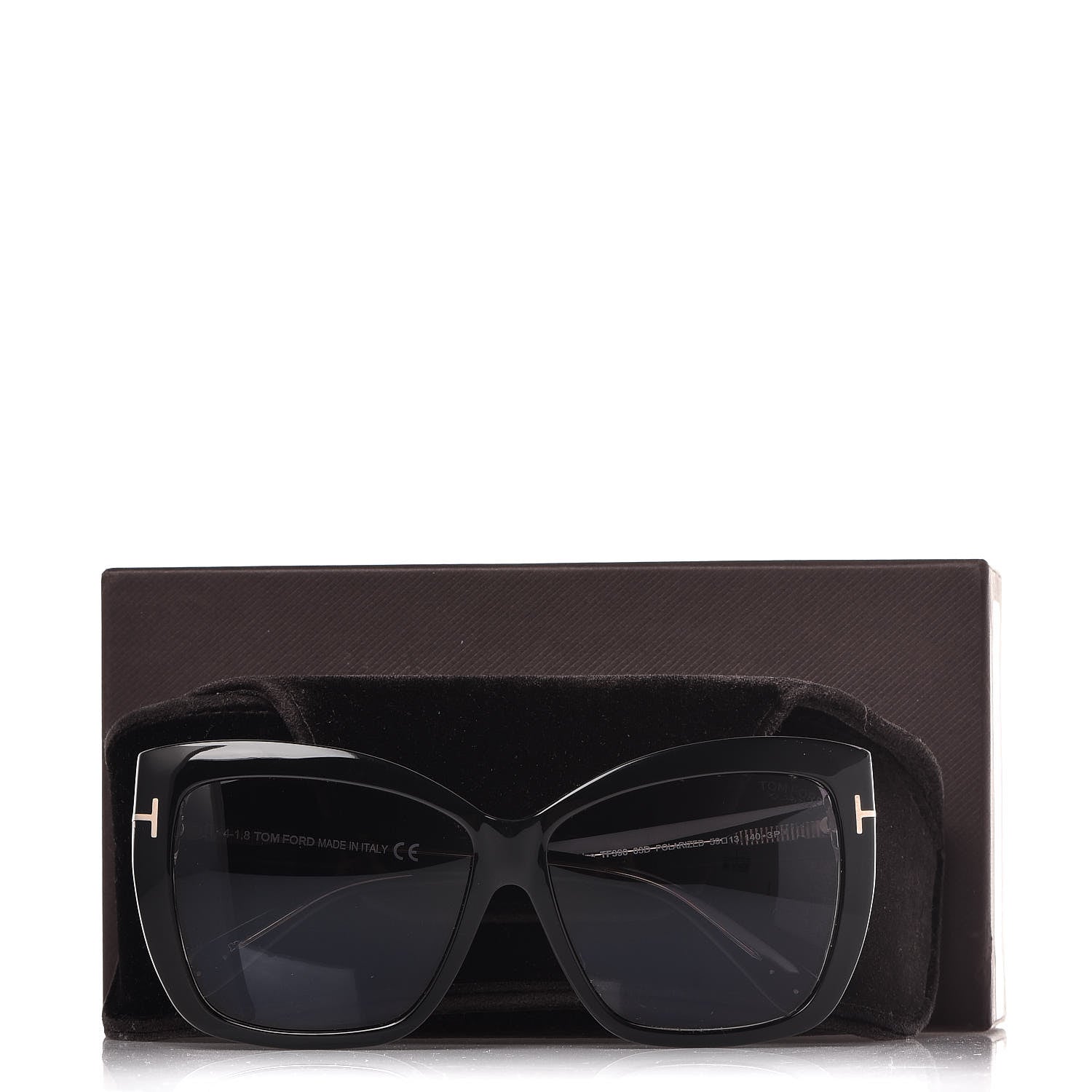 Tom Ford Irina Sunglasses TF390 Black 9 of 9
