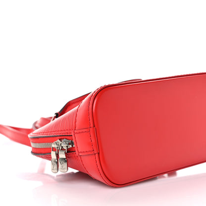 Louis Vuitton Epi Nano Alma Coquelicot 9 of 10