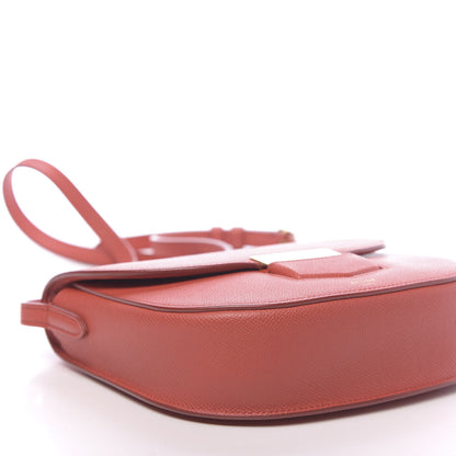 Celine Grained Calfskin Small Trotteur Terracotta 7 of 9