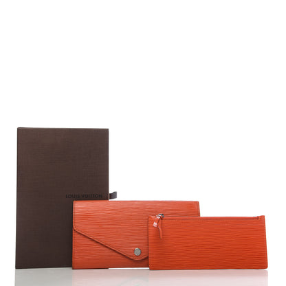 Louis Vuitton Epi Josephine Wallet Piment 9 of 9