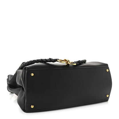 Bottega Veneta Silky Calfskin Medium Ciao Ciao Black 4 of 9