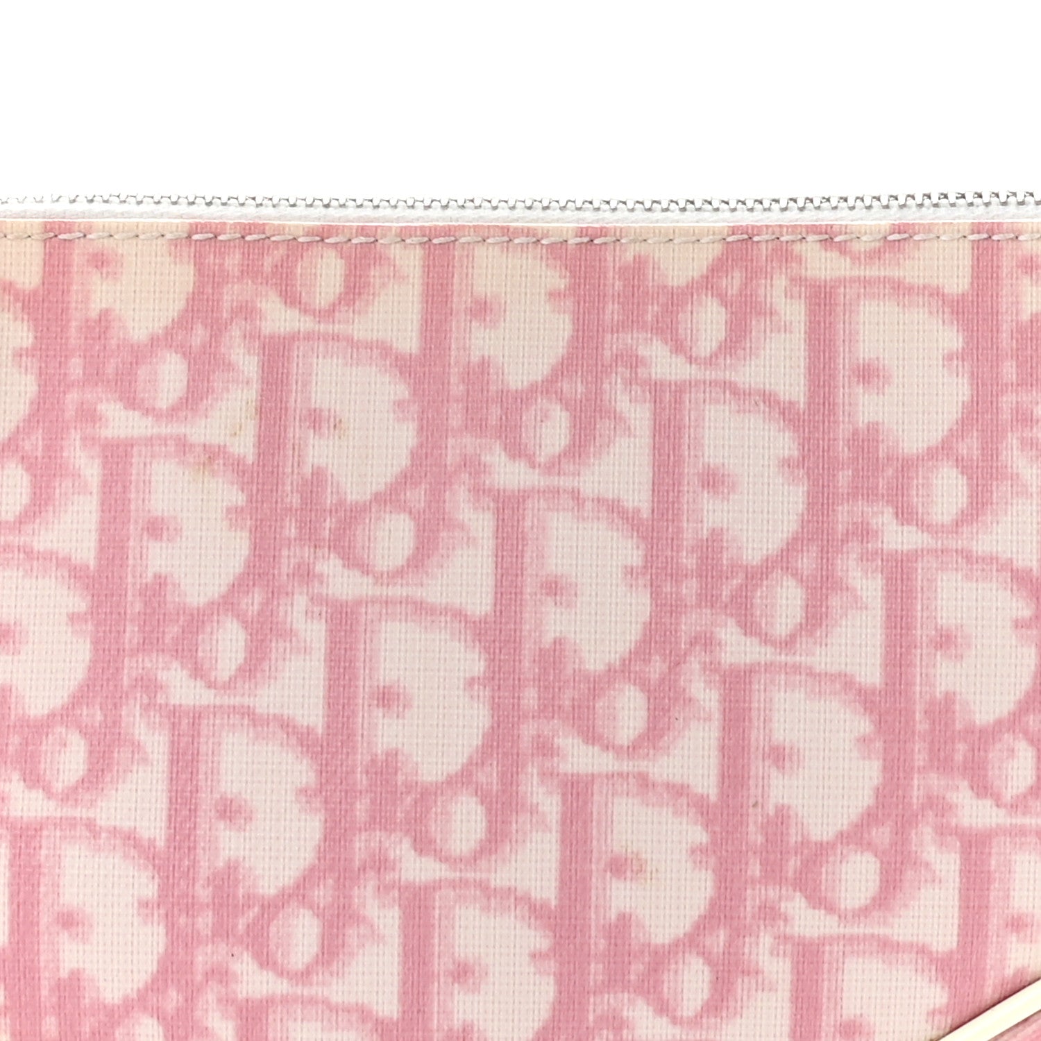 Christian Dior Monogram Mini Saddle Pochette Pink 10 of 22