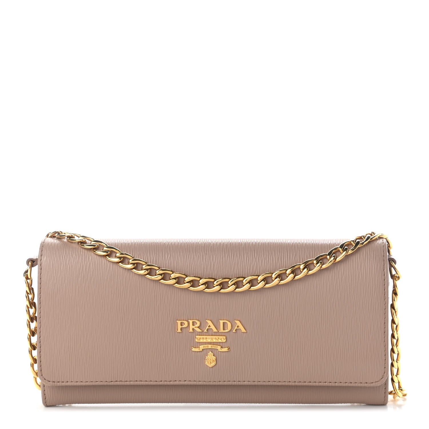 Prada Vitello Move Chain Wallet Cammeo 1 of 11