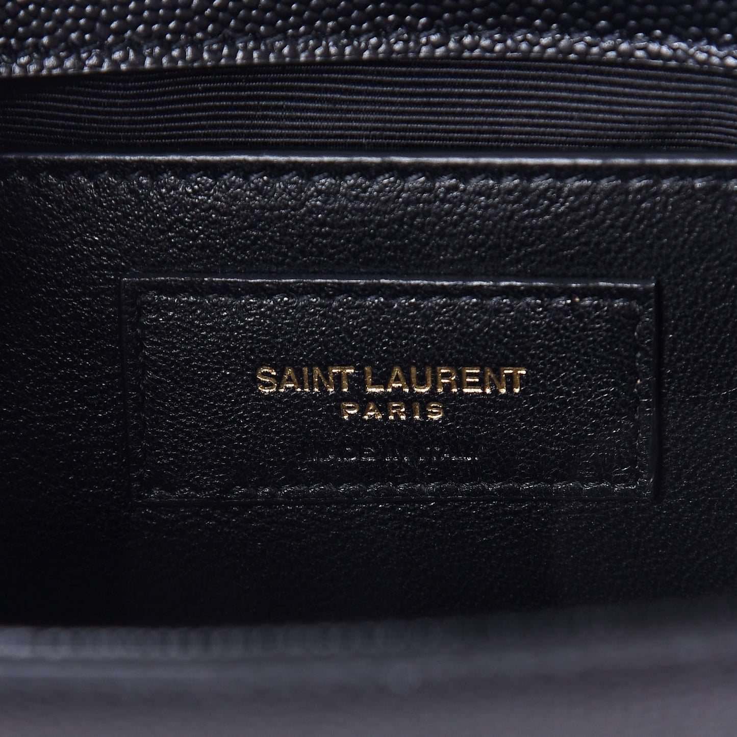 Grain De Poudre Small Monogram Kate Satchel Black
