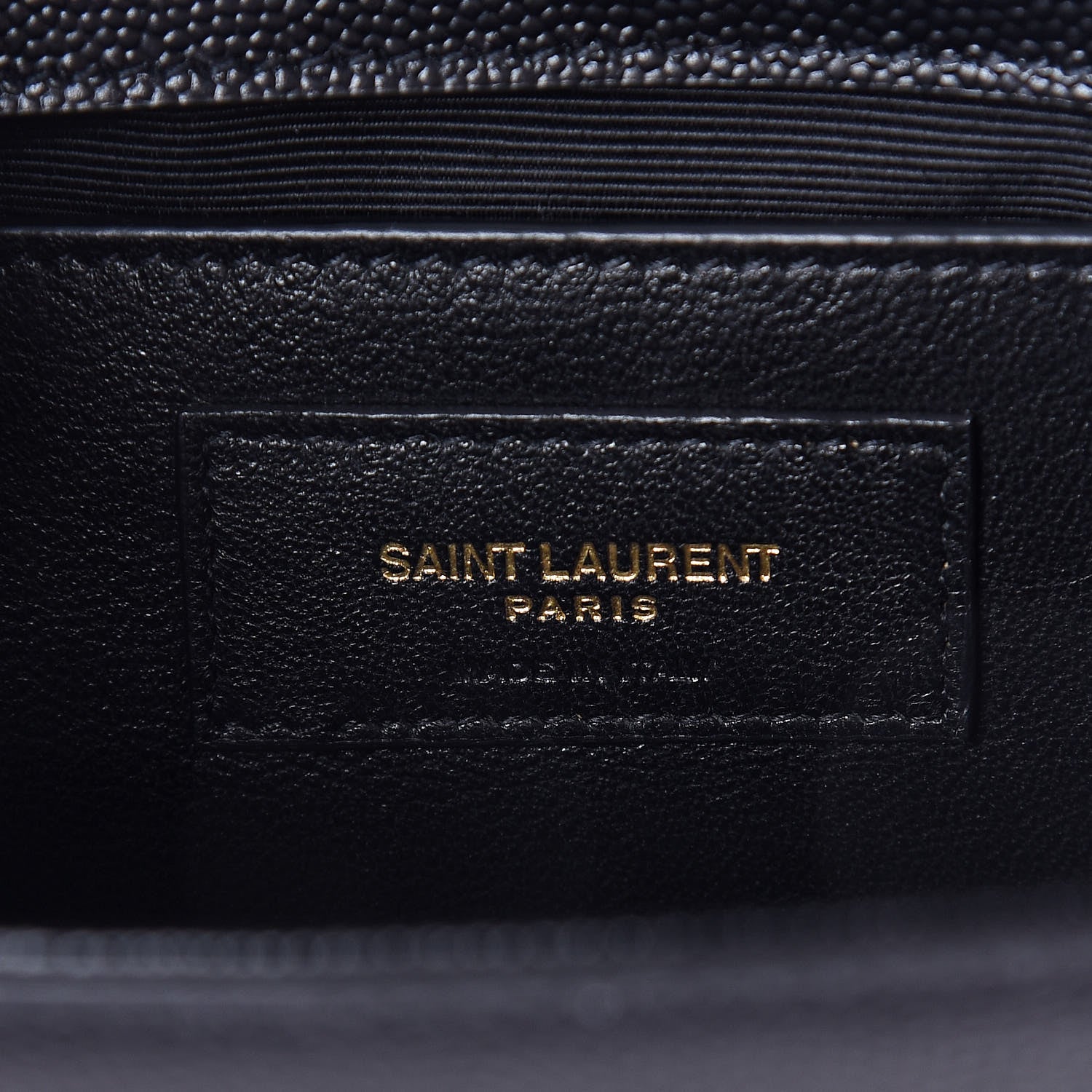 Saint Laurent Grain De Poudre Small Monogram Kate Satchel Black 8 of 9