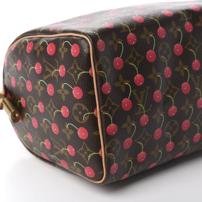 Louis Vuitton Monogram Cerises Speedy 25 5 of 9
