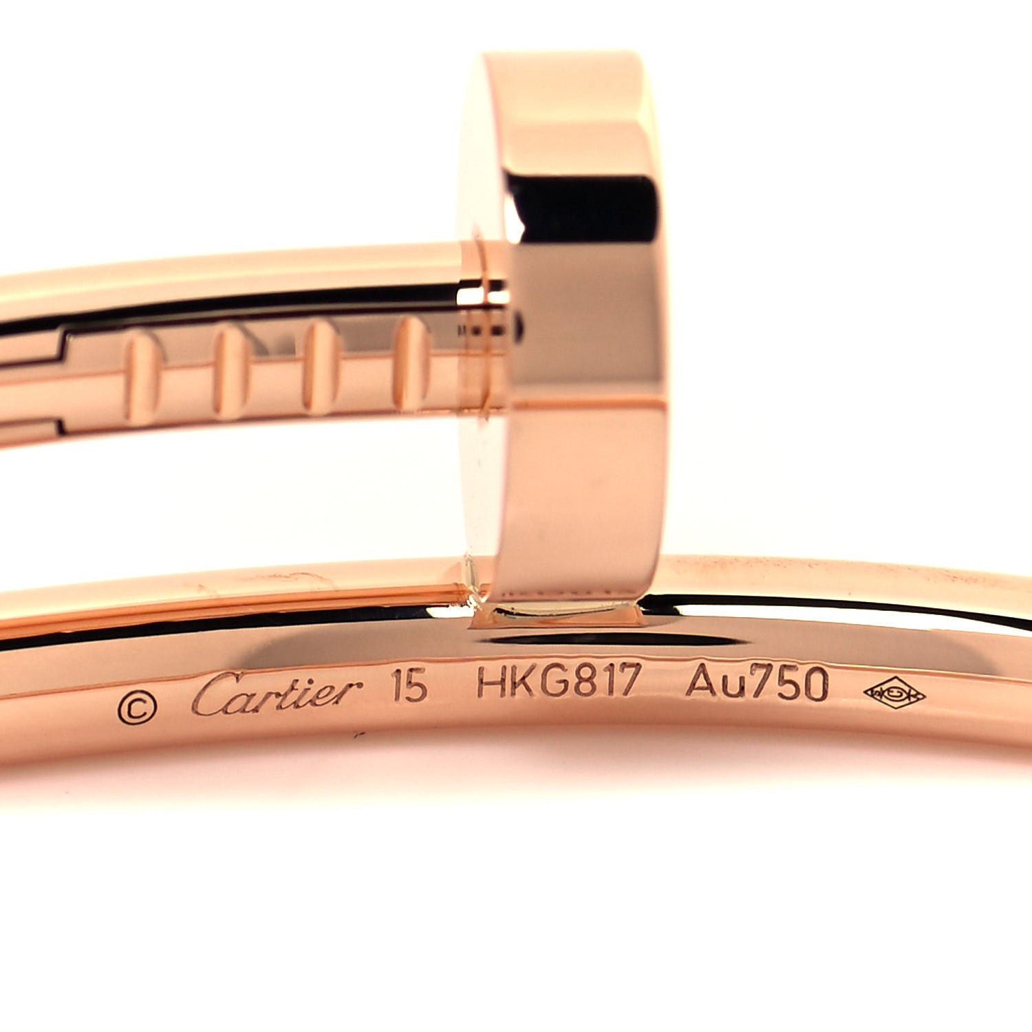 Cartier 18K Pink Gold Juste Un Clou Bracelet 15 4 of 5