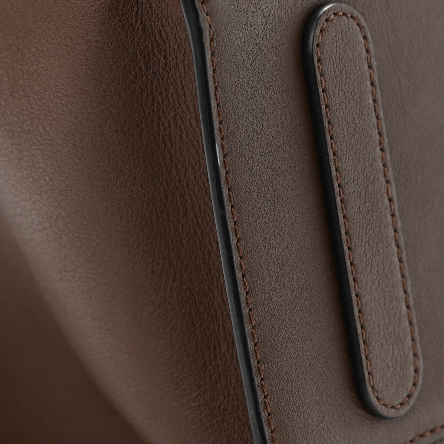 Calfskin Ottomar Monogram Medium Essential Tote Chestnut