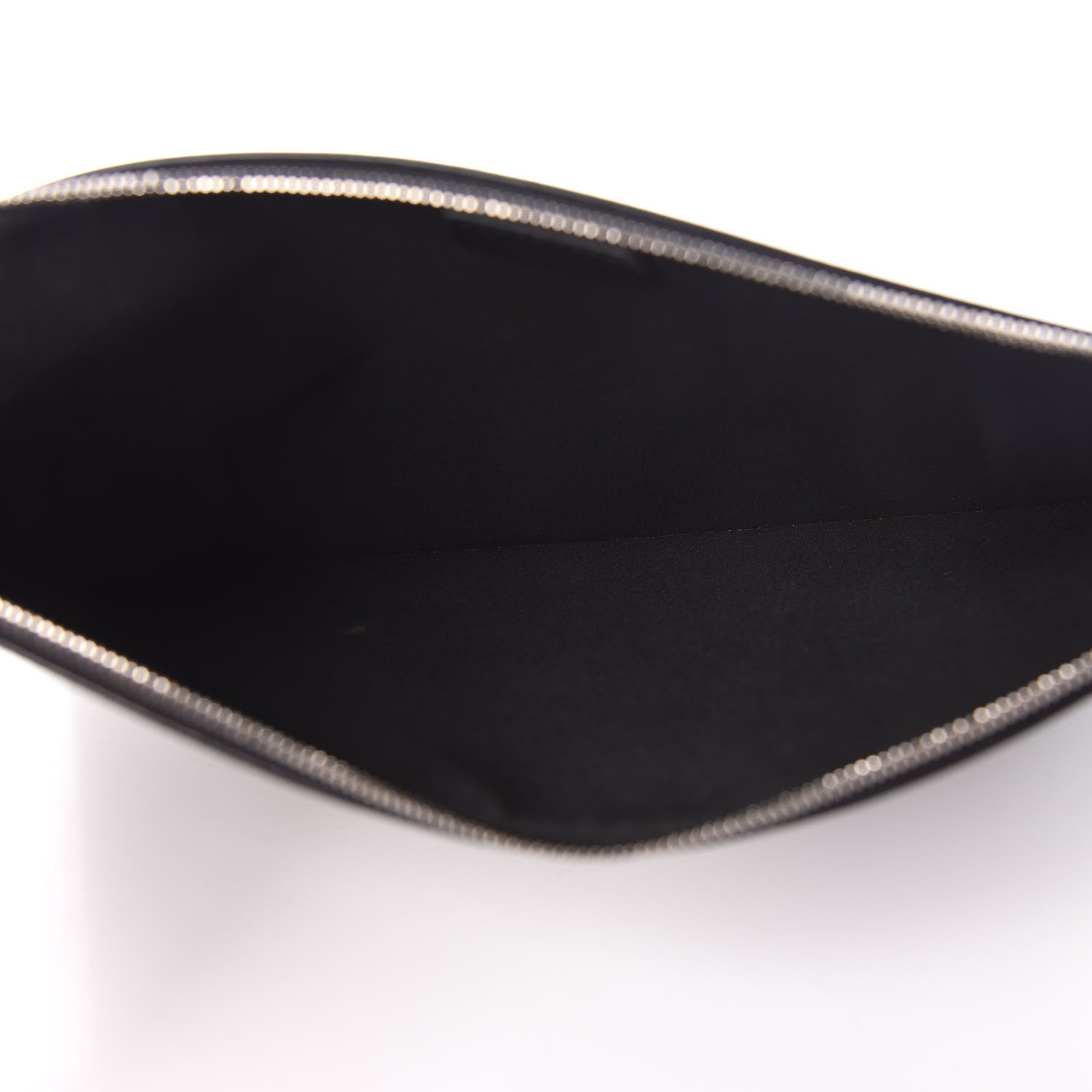 Givenchy Calfskin Bambi Print Large Cosmetic Pouch Black 5 of 9