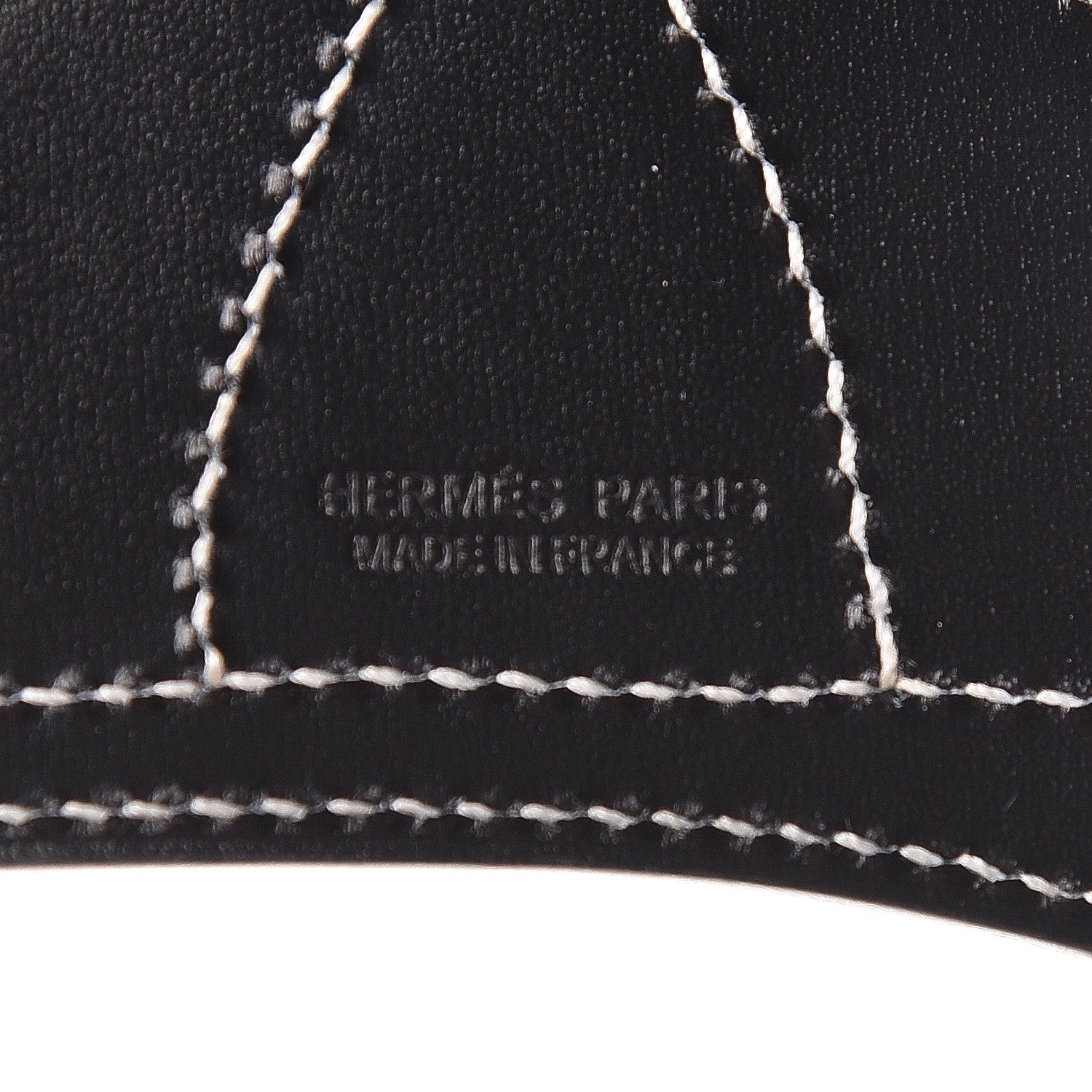 Hermes Swift Paddock Bombe Bag Charm Bleu Saint Cyr Rouge H 3 of 4