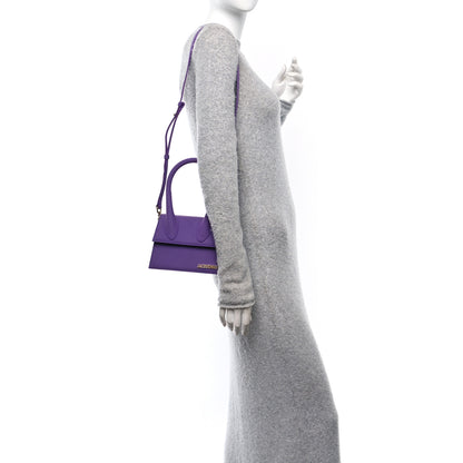 Jacquemus Nubuck Le Chiquito Moyen Purple 2 of 10