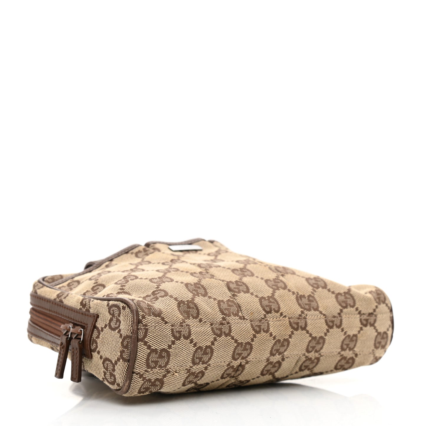 Monogram Travel Cosmetic Bag Brown