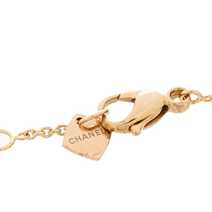 Chanel 18K Beige Gold Coco Crush Station Bracelet 4 of 5