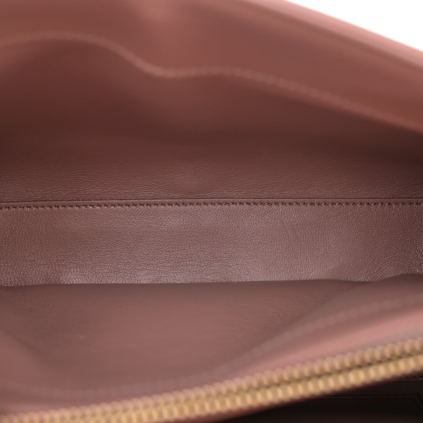 Satinated Calfskin Small 16 Top Handle Bag Pastel Pink