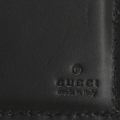 Gucci GG Supreme Monogram Kingsnake Nice Bi-Fold Wallet Black Grey 6 of 10