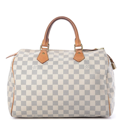 Louis Vuitton Damier Azur Speedy 30 1 of 10