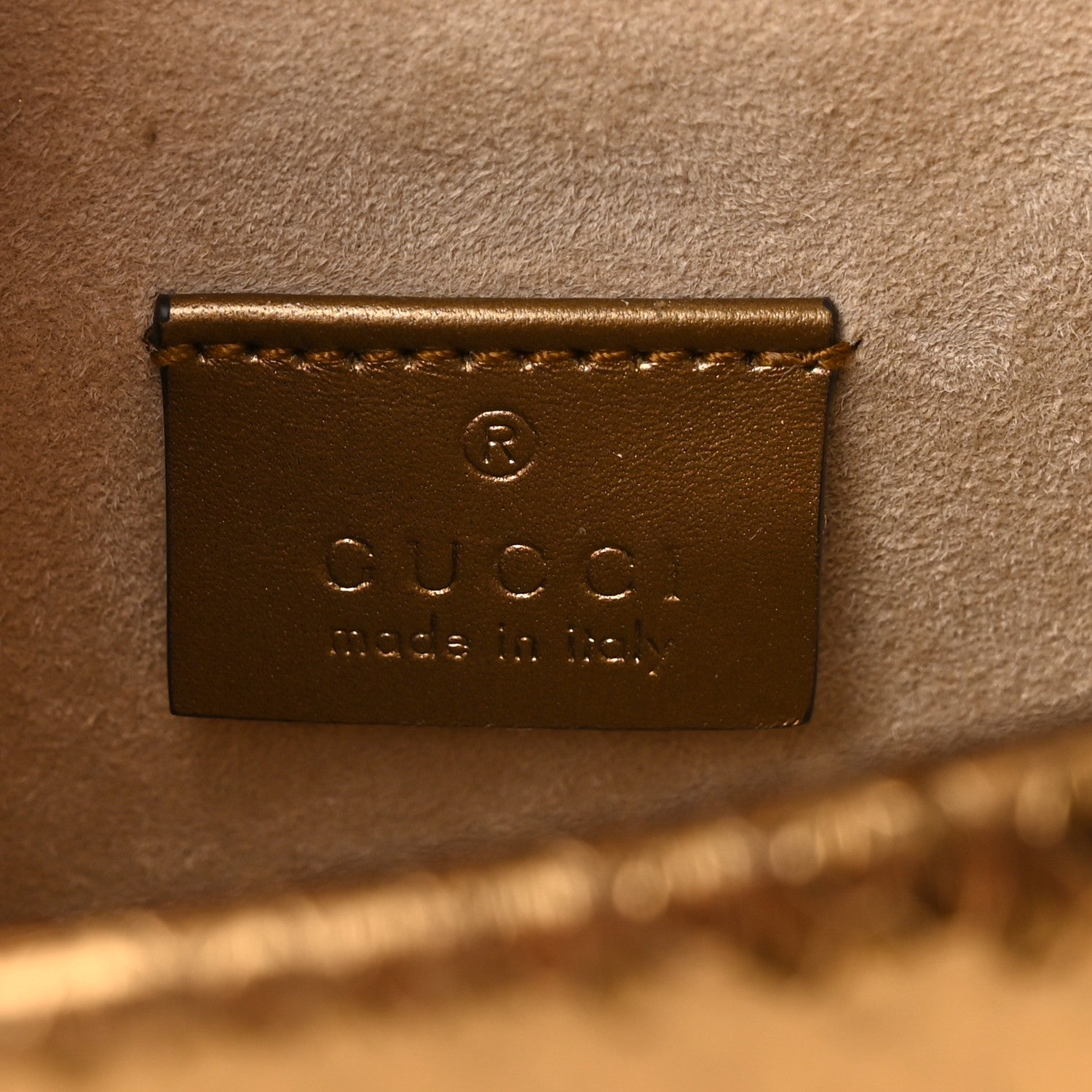 Gucci Snakeskin Mini Dionysus Shoulder Bag Gold 6 of 10