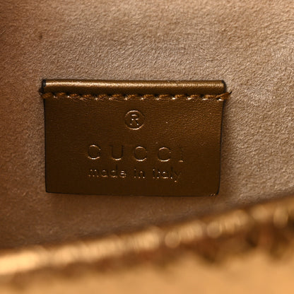 Gucci Snakeskin Mini Dionysus Shoulder Bag Gold 6 of 10