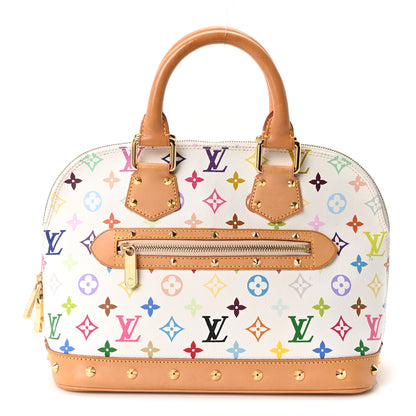 Louis Vuitton Monogram Multicolor Alma White 1 of 9