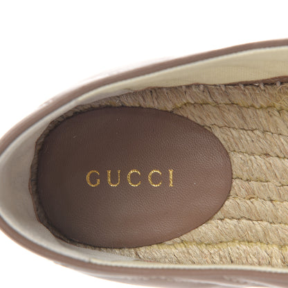 Gucci Nappa Matelasse GG Marmont Espadrilles 38.5 Porcelain Rose 8 of 11